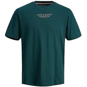 Jack & Jones Jprbluarchie Ss Tee Crew Neck Noos T-shirt voor heren, Ponderosa dennen