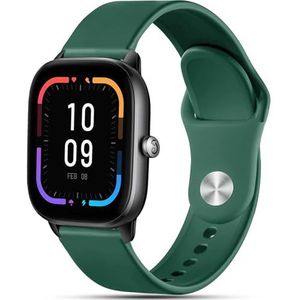 VELULYX Siliconen armband voor Amazfit GTS 4/GTS 4 Mini, GTS 3, GTS 2/GTS 2 Mini/GTS 2e,GTS, 20 mm sportarmband voor Amazfit Bip 3/Bip 3 pro, Bip U/Bip U Pro, Bip S/Bip S Lite, Bip/Bip Lite, Roestvrij
