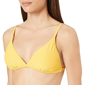 Seafolly Fixed Tri Bra Bikini, oranjegeel, 36 dames, Geel.