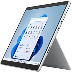 Microsoft EHL-00005 Surface Pro 8 LTE tablet, processor Intel Core i5 11 generatie, Windows 11 Pro, WLAN 6 (802.11ax), platina, interne capaciteit 128 GB, 4G, 8 GB RAM, display 13 inch