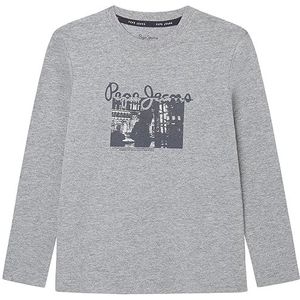 Pepe Jeans Pendance T-Shirt Garçon, Grey (Grey Marl), 4 ans