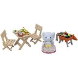 Sylvanian Families – het dorp – het olifantenmeisje en haar picknickset – 5640 – figuren klaar om te spelen – mini-poppen