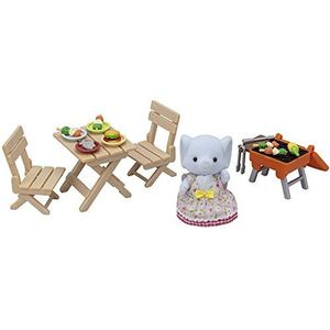 Sylvanian Families – het dorp – het olifantenmeisje en haar picknickset – 5640 – figuren klaar om te spelen – mini-poppen