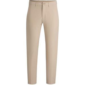 BOSS T_commuter-reg Platte broek voor heren, Medium Beige