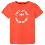 Pepe Jeans Ronal T-shirt pour enfant, Orange (Burnt Orange), 14 ans