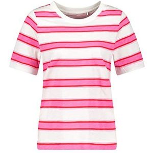 Gerry Weber 870044-44006 T-shirt voor dames, rood / oranje / paars / roze