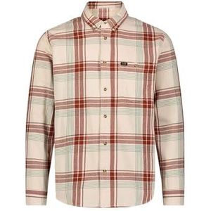 Lee T-shirt Riveted pour homme, ecru, XXL