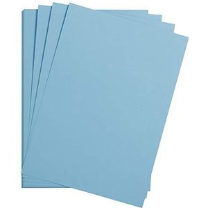 Clairefontaine 975371C Maya-papier, 25 vellen, glad tekenpapier, hemelsblauw, A3, 29,7 x 42 cm, 185 g, ideaal voor tekenen en creatieve activiteiten