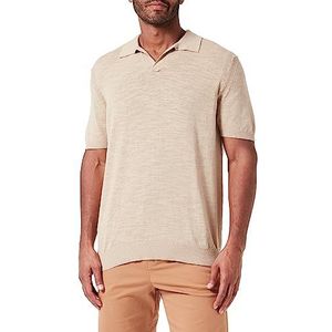 United Colors of Benetton Polo pour homme, Beige 1k3, S