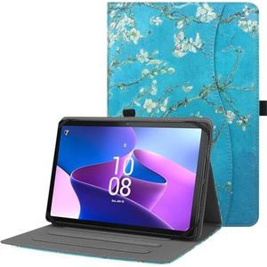 HGWALP Universele hoes voor tablet van 9 - 10,5 inch, kunstleer met polsband voor 9 inch, 10,1 inch, 10,5 inch tablet met verstelbare siliconen bevestigingsband