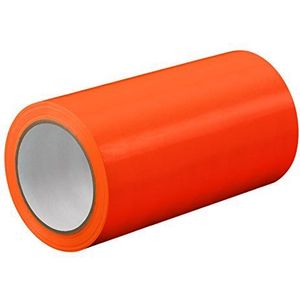 TapeCase TC414-66 cm x 72 m UPVC/PVC elastiek neon oranje - 0 cm dikte 72 m lengte 66 cm breedte