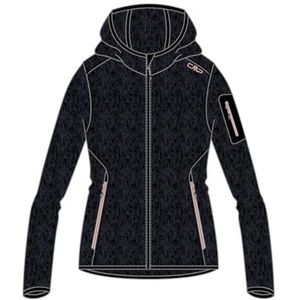 CMP Veste en Knit-tech pour Femme avec Capuche Fixe Veste en Knit-Tech pour femme avec capuche fixe Femme