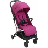 Chicco Trolley Me Kinderwagen - Compacte Buggy - Opvouwbaar - Verstelbare Rugleuning - Ultralicht - Baby Wandelwagen met Trolleysysteem, Regenhoes & Uittrekbare Kap - tot 15 kg - Roze