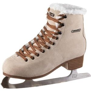 Roces Suede Eco-FUR dames schaatsen, suède bruin, maat 36