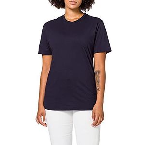 Trigema Dames-T-shirt van 100% biologisch katoen, Marineblauw (C2C 546)