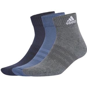 adidas Cushioned Sportswear enkelsokken, 3 paar, uniseks