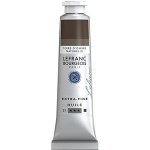 Lefranc & Bourgeois Lefranc olieverf extra fijn (hoogwaardige kunstenaarspigmenten) 40 ml tube - Umbra natuur