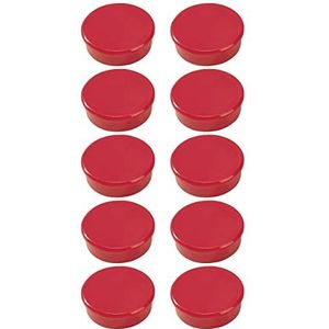 Dahle 95538 magneten 38 mm rood 10 stuks