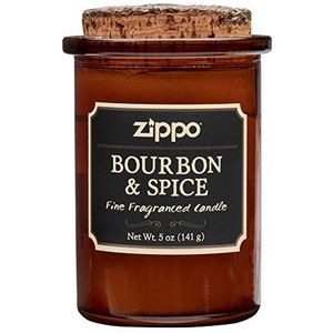Zippo Spirit Candle | Bourbon & Spice barnsteenglas, 7 cm