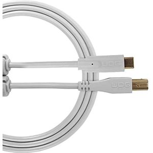 UDG GEAR USB 2.0 kabel (C-B) - high-speed audio (USB 2.0 C naar B) - wit