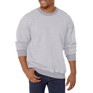 Hanes Zwaar katoen, ultieme zware fleece sweatshirt voor heren (1 stuk), Lichtgrijs (Light Steel)