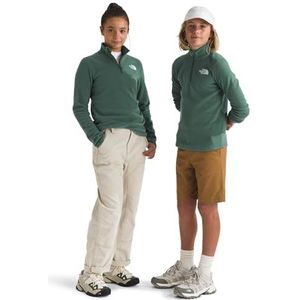 THE NORTH FACE NF0A8AZMHCH Teen Glacier 1/4 Zip PO Uniseks Sweatshirt Eendengroen Maat XL