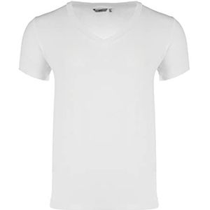 Mexx Under V-hals T-shirt voor heren, wit, M, Wit