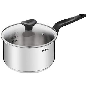 TEFAL E3082404 PRIMARY roestvrijstalen braadpan 20 cm / 3 l + deksel / geschikt voor inductie