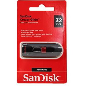 SanDisk 32 GB Cruzer Glide USB-stick - verpakking van drie