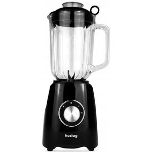 Huslog Mixeur à boissons, smoothie, récipient 1200 W, noir