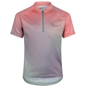 Ziener NESTEL Fietsshirt voor kinderen, mountainbike, racefiets, ademend, sneldrogend, elastisch, mouwloos, diep paars, 152