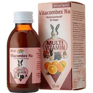 Quiko Vitacombex NA 125 ml – multivitaminesap voor knaagdieren – voor een optimale verzorging van vitaminen