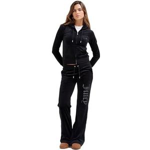 Jewelled Juicy Pantalon taille basse, Noir, S