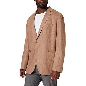 Hackett London Tan Jersey flanellen herenjack, 869 tan