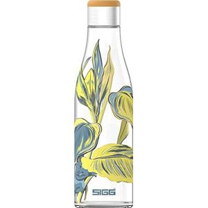 SIGG Metis Sumatra Maki Luchtdichte fles (0,6 l), BPA-vrije glazen fles, herbruikbare hittebestendige drinkfles in samenwerking met One Tree Planted
