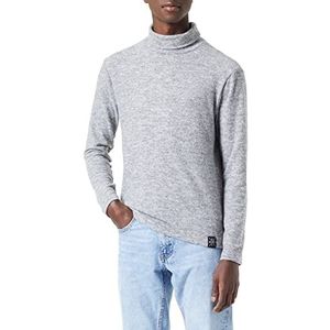 KEY LARGO Heren stalen sweatshirt Grey Mel. (1105), S, Grijs Mel. 1105 cm