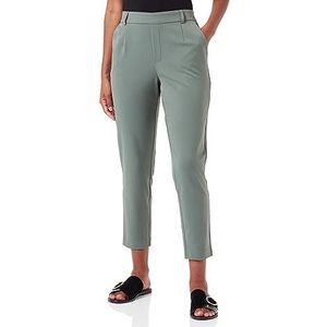 Vila Vivarone Hw Slim Pant - Noos Damesbroek van stof, Eend groen