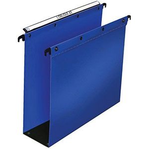 L'oblique A-ZUltimate hangmappen, Poly Pro, voor lade, blauw, 10 stuks