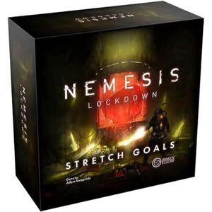 Awaken Realms Nemesis: Lockdown gezelschapsspel vanaf 12 jaar, 1-5 spelers, speeltijd 90-180 minuten, meerkleurig