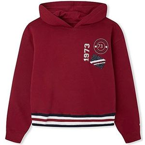 Pepe Jeans Enora sweatshirt voor meisjes, 286 burnt red