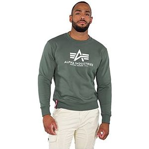 ALPHA INDUSTRIES Basic sweater trainingsshirt voor heren, groen (vintage groen)