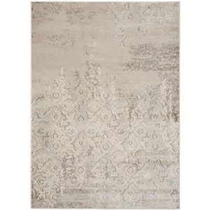 Safavieh VTG436 tapijt voor binnen, rechthoekig, geweven, vintage-collectie, 122 x 170 cm, grijs/ivoorkleurig