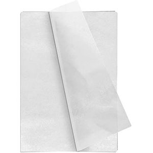 YUNJU Zijdepapier, zuurvrij, MF, groot, 50,8 x 76,2 cm, voor decoratieve verpakkingen, schetsen en papiersnijden, voor knutselwerk en verpakkingen, wit, 30 stuks