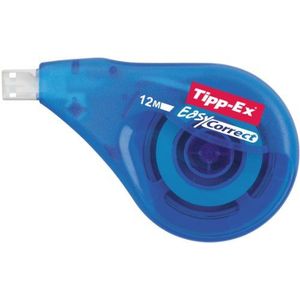 Tipp-Ex EASY CORRECT' Zijcorrectieroller, 4,2 mm x 12 m, blauw