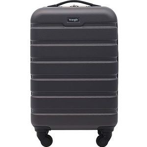 Wrangler Harde koffer met zwenkwielen van 50,8 cm, antraciet, Harde koffer met zwenkwielen, 50,8 cm, antracietgrijs