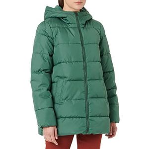 VILA Vitate L/S Puffer Jacket - Noos damesjas, Pineneedle, 46, Pinenaalden