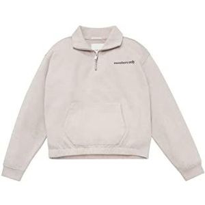 TOM TAILOR Oversized sweatshirt voor meisjes, 30224 - Cloud Grey Melange
