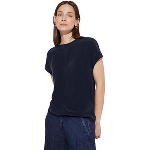 T-shirt Cupro, bleu foncé, 38