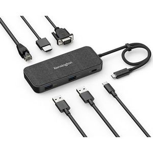 KENSINGTON SD1650P – mobiel dockingstation USB-C 4K HDMI, compatibel met Apple/Chrome OS/Windows 7 (K34020WW)