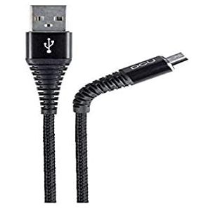 DCU – Accessories micro-USB-stekker (1,5 m, C, 1,5 m), zwart